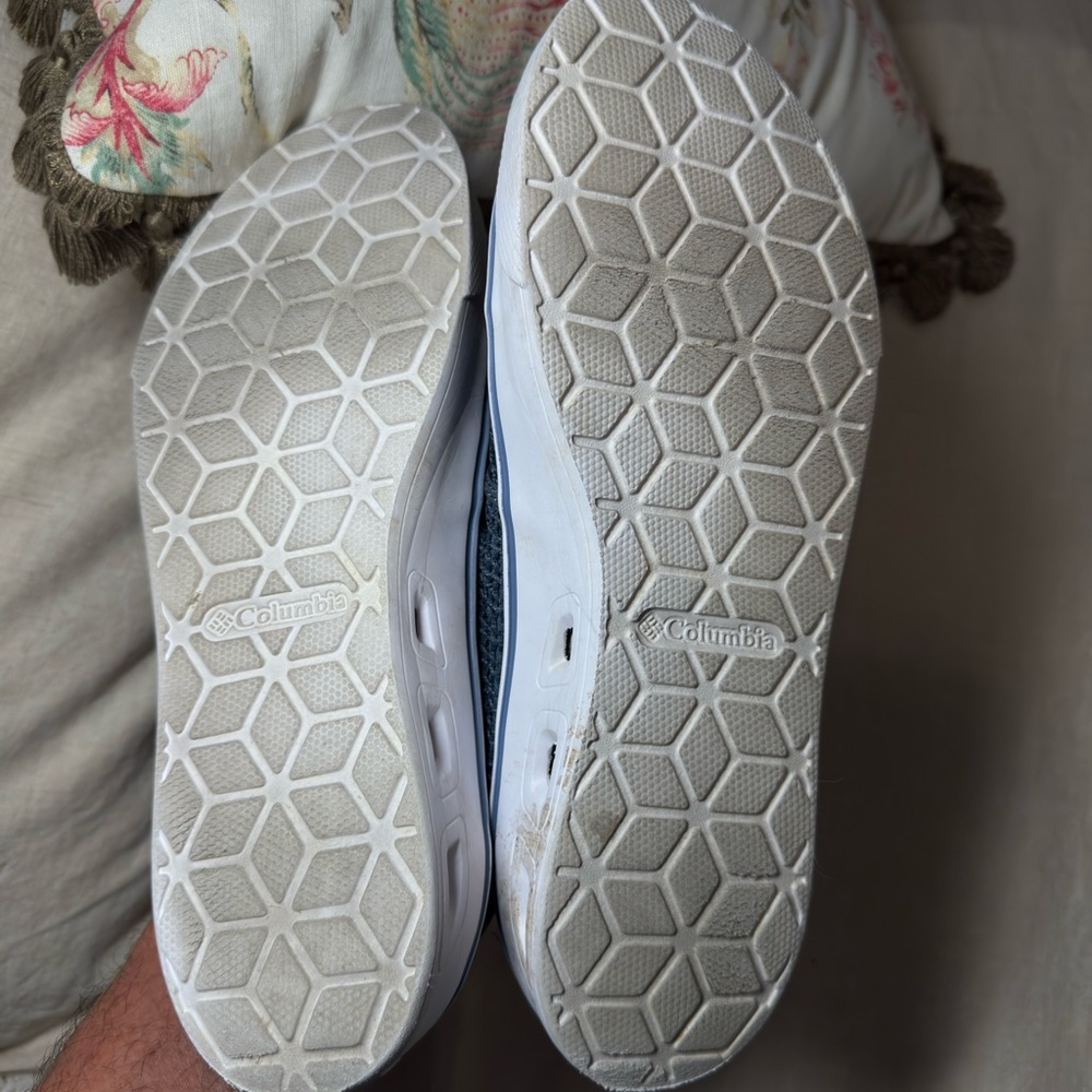 Columbia Men's Dark Blue Deck Shoes for lakes, ocean, fishing. Seldom worn. - Picture 6 of 6